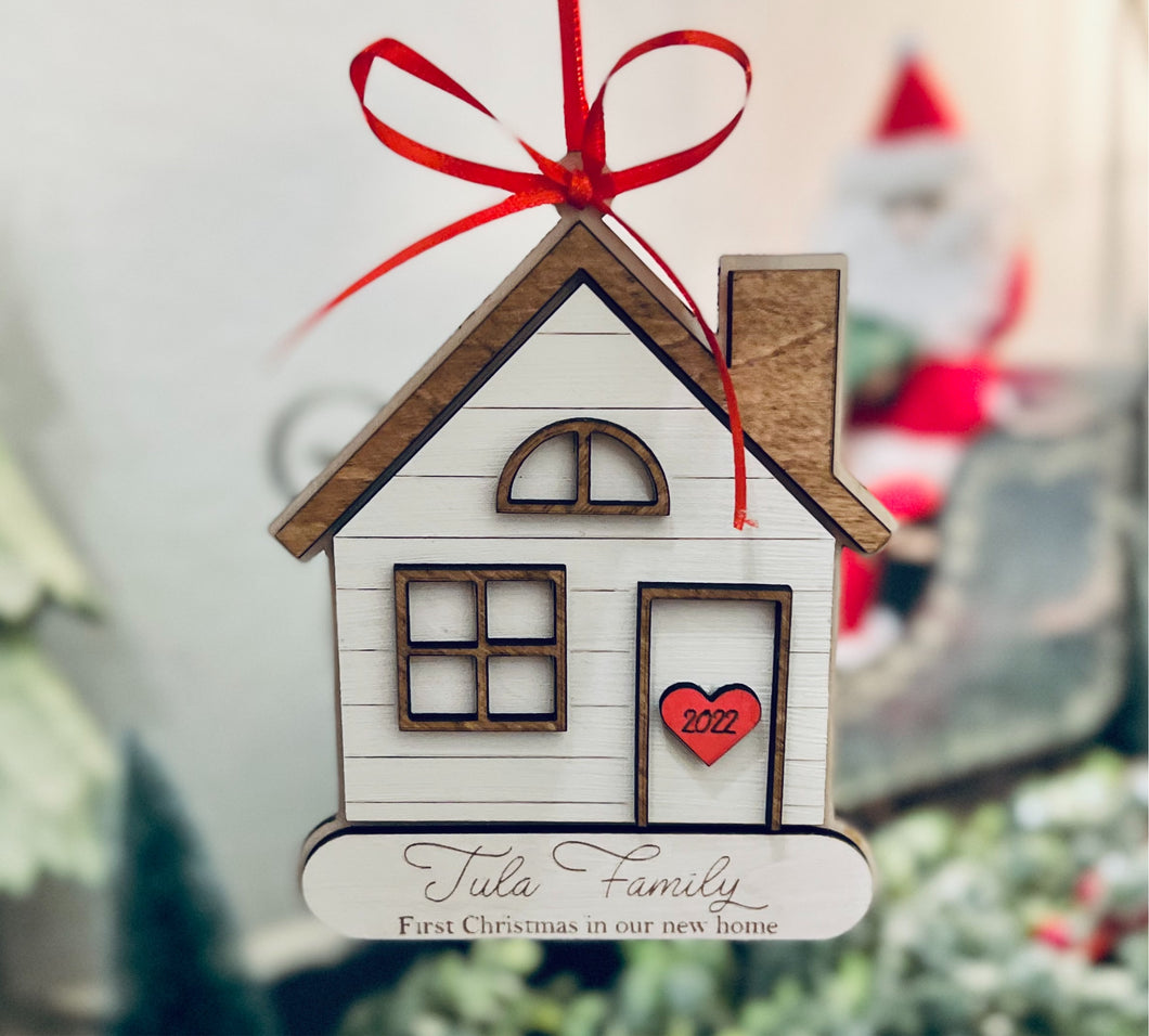 Home for the holidays ornament